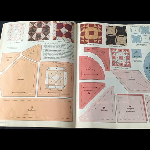 Quilter's Newsletter Magazine March 1995 Issue 270 Quilting Sewing Patterns. - Picture 6 of 13